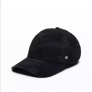 Lululemon Fast and Free Run Hat Dark Camo